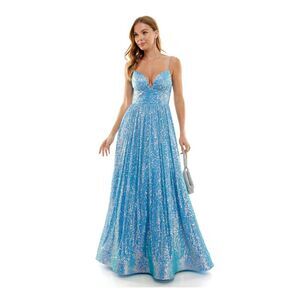 princess polly baby blue dress Lovely Sky Light Blue Powder Blue Homecoming Dress Short Party Dresses Zipper Back Soft Tulle Lace Dress Real Pictures main image 1